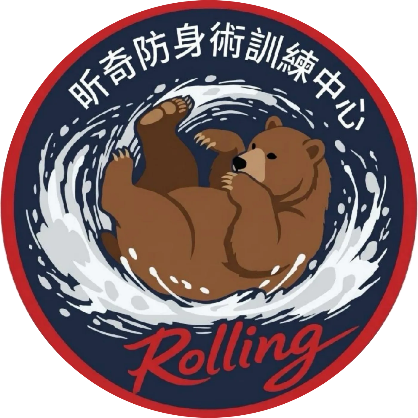 昕奇防身術訓練中心布章